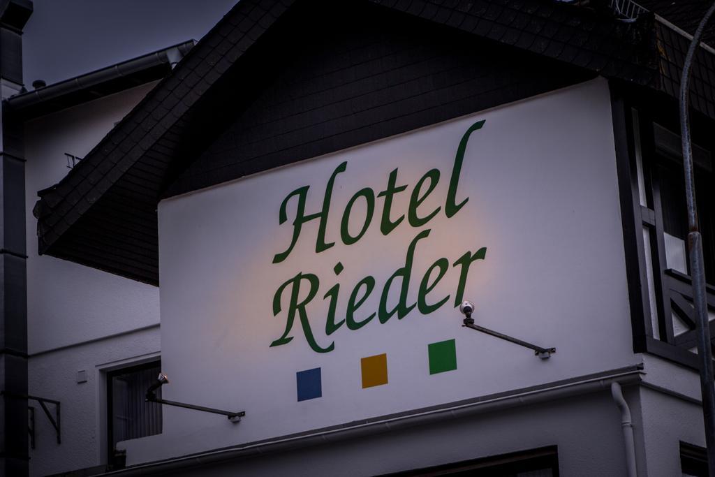 Hotel Rieder Wiesemscheid Екстер'єр фото