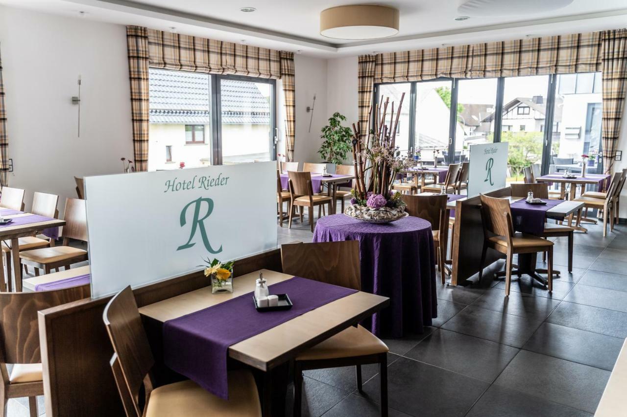 Hotel Rieder Wiesemscheid Екстер'єр фото